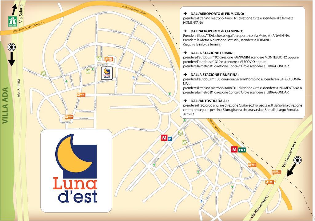 Bed and Breakfast Luna D'Est Рим Номер фото